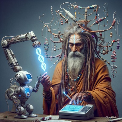 AI Baba predicting proteins